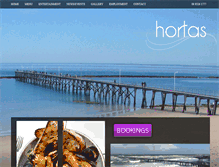 Tablet Screenshot of hortas.com.au