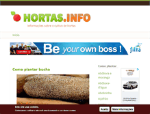 Tablet Screenshot of hortas.info